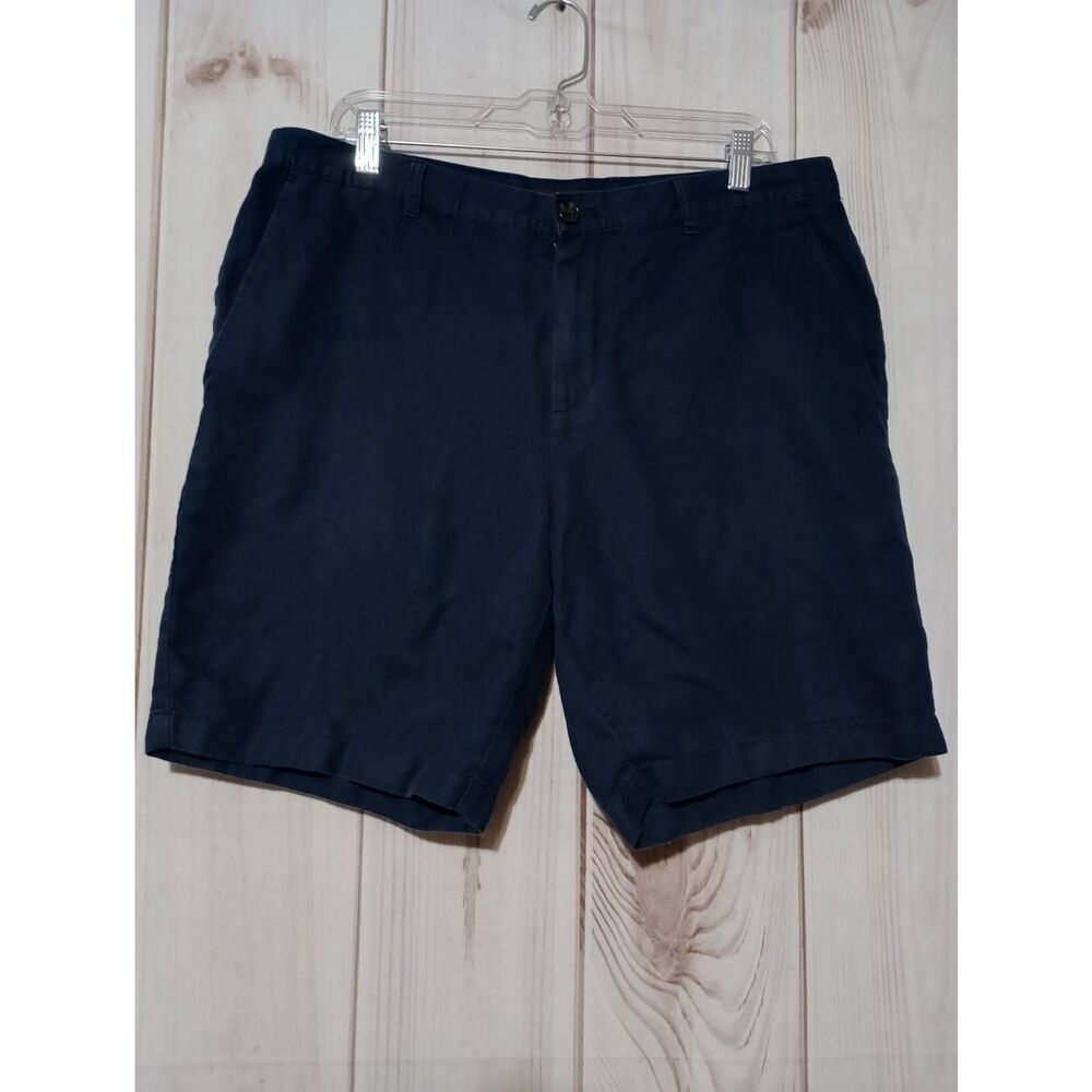 Michael Kors Shorts‎ Men's 34 Navy Linen Blend